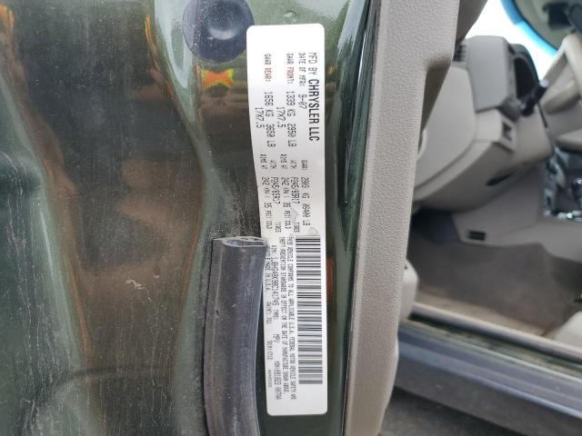 1J8HG48K98C141745 - 2008 JEEP COMMANDER SPORT მწვანე ფოტო 12