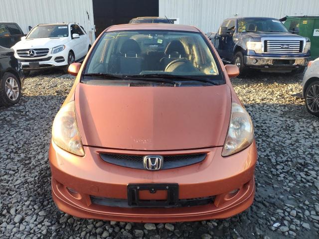 JHMGD38687S026548 - 2007 HONDA FIT S ნარინჯისფერი ფოტო 5