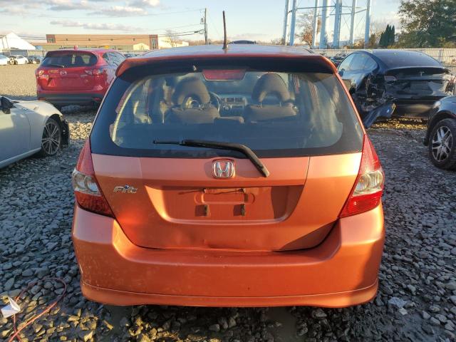 JHMGD38687S026548 - 2007 HONDA FIT S ნარინჯისფერი ფოტო 6