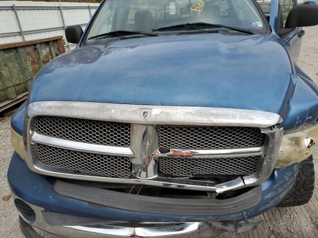 1D7HU16N12J161833 - 2002 DODGE RAM 1500 BLUE photo 11