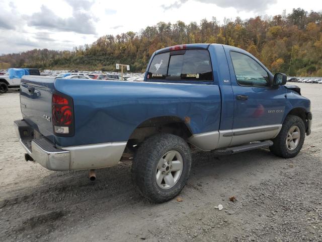 1D7HU16N12J161833 - 2002 DODGE RAM 1500 BLUE photo 3