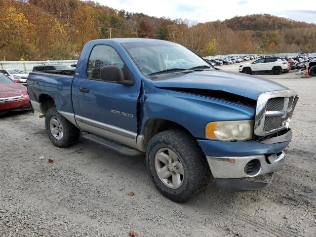 1D7HU16N12J161833 - 2002 DODGE RAM 1500 BLUE photo 4