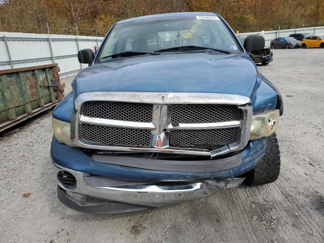 1D7HU16N12J161833 - 2002 DODGE RAM 1500 BLUE photo 5