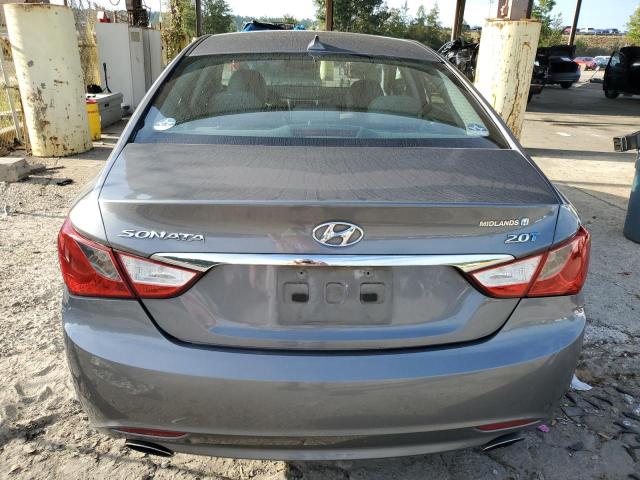 5NPEC4AB3CH437194 - 2012 HYUNDAI SONATA SE GRAY photo 6