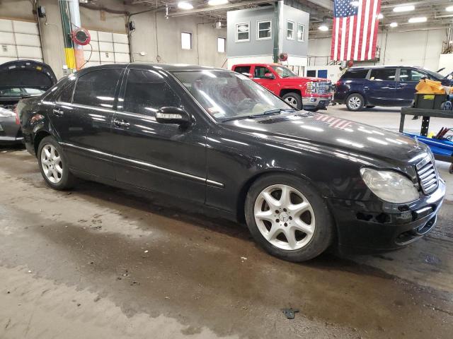 WDBNG83J45A451873 - 2005 MERCEDES-BENZ S 430 4MATIC BLACK photo 4