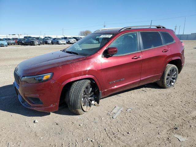 1C4PJMDN6LD541544 - 2020 JEEP CHEROKEE LIMITED MAROON photo 1