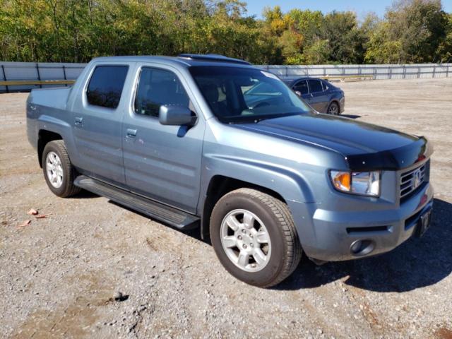 2HJYK16536H563775 - 2006 HONDA RIDGELINE RTL BLUE photo 4