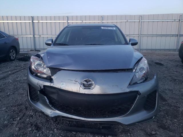 JM1BL1UF1D1799274 - 2013 MAZDA 3 I SILVER photo 5