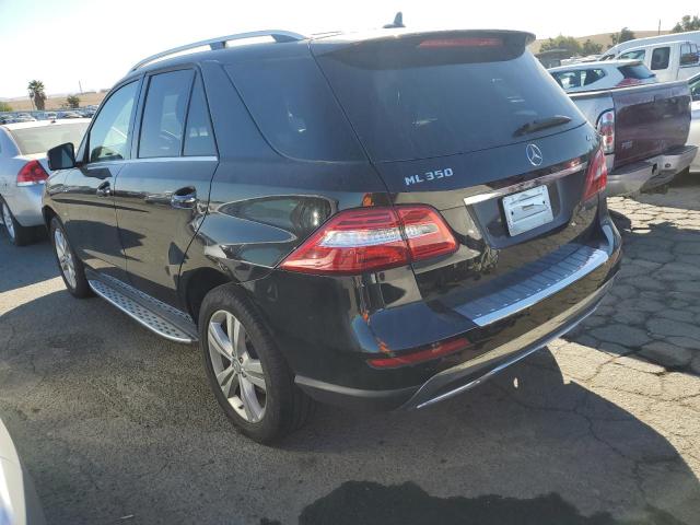4JGDA5HB0CA014251 - 2012 MERCEDES-BENZ ML 350 4MATIC BLACK photo 2