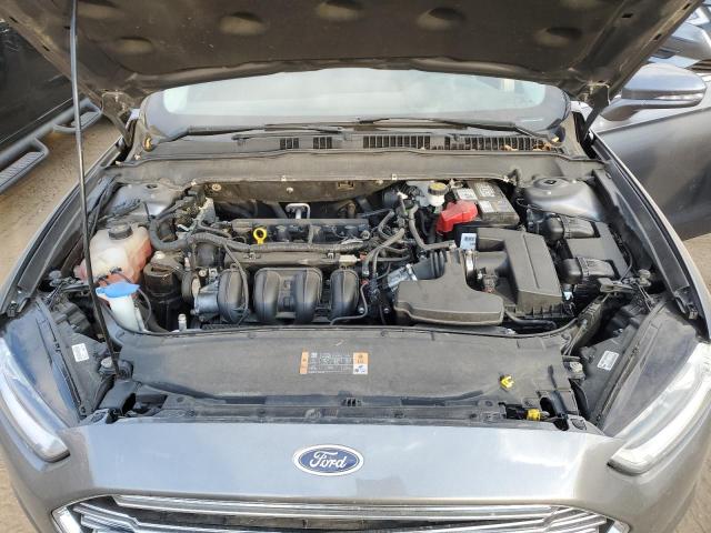 3FA6P0H7XDR141399 - 2013 FORD FUSION SE GRAY photo 11