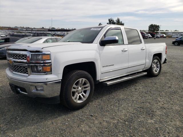 3GCPCSEC3EG318900 - 2014 CHEVROLET SILVERADO C1500 LTZ WHITE photo 1