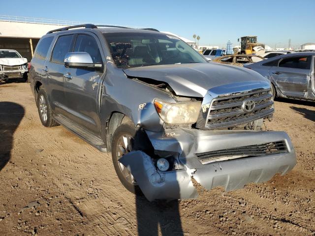 5TDBY68A98S003537 - 2008 TOYOTA SEQUOIA LIMITED SILVER photo 4