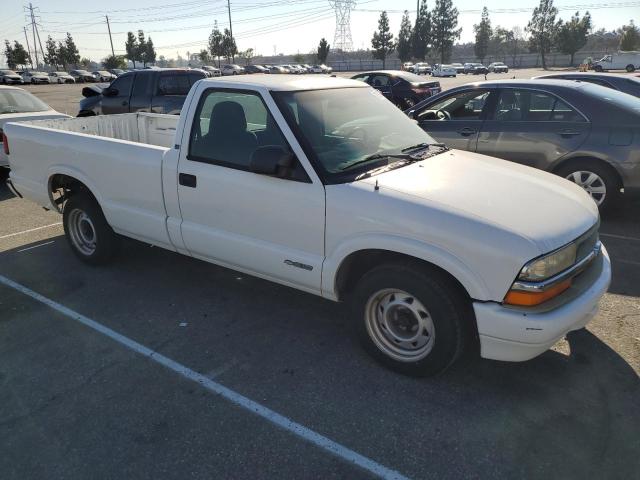 1GCCS14W01K107518 - 2001 CHEVROLET S TRUCK S10 WHITE photo 4