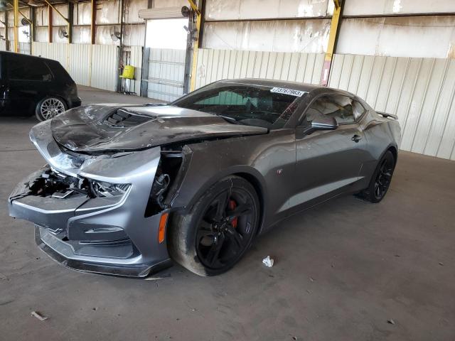 1G1FH1R74N0108968 - 2022 CHEVROLET CAMARO SS GRAY photo 1