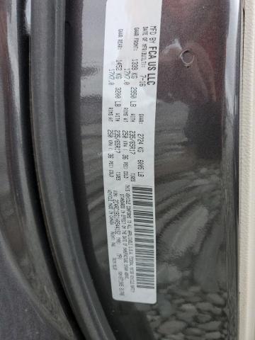 2C4RC1BG1HR544152 - 2017 CHRYSLER PACIFICA TOURING L GRAY photo 13