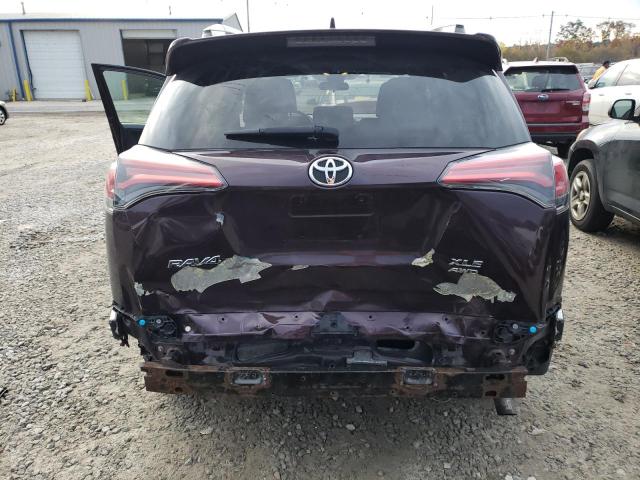 2T3RFREV9JW742439 - 2018 TOYOTA RAV4 ADVENTURE PURPLE photo 6