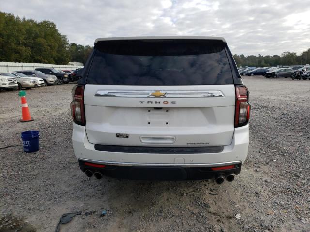 1GNSKSKD2NR102506 - 2022 CHEVROLET TAHOE K1500 PREMIER WHITE photo 6