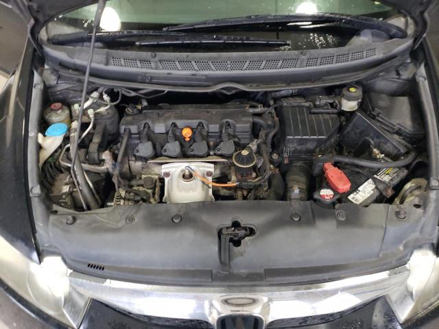 2HGFA16989H353938 - 2009 HONDA CIVIC EXL შავი ფოტო 11