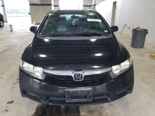 2HGFA16989H353938 - 2009 HONDA CIVIC EXL შავი ფოტო 5
