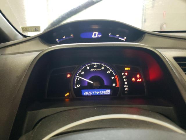 2HGFA16989H353938 - 2009 HONDA CIVIC EXL შავი ფოტო 9