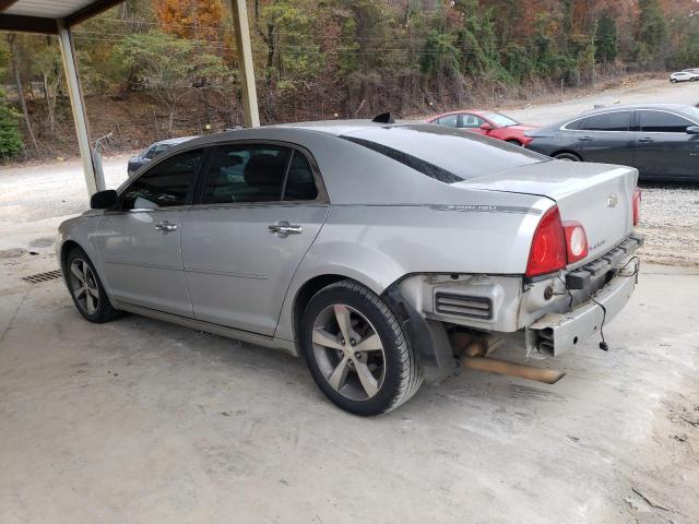 1G1ZC5E0XCF191134 - 2012 CHEVROLET MALIBU 1LT SILVER photo 2