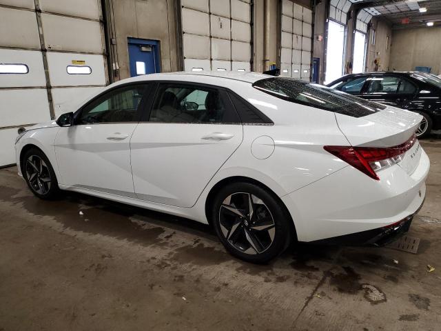 5NPLP4AG6MH017602 - 2021 HYUNDAI ELANTRA LIMITED WHITE photo 2