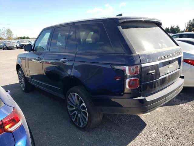 SALGV2SEXMA454303 - 2021 LAND ROVER RANGE ROVE AUTOBIOGRAPHY BLUE photo 2