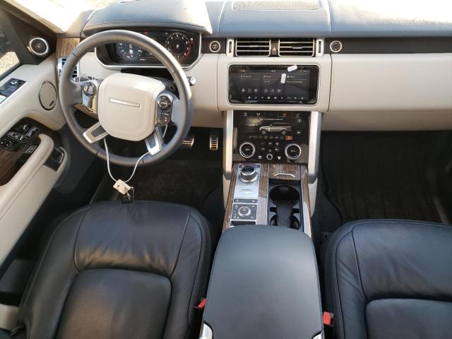 SALGV2SEXMA454303 - 2021 LAND ROVER RANGE ROVE AUTOBIOGRAPHY BLUE photo 8