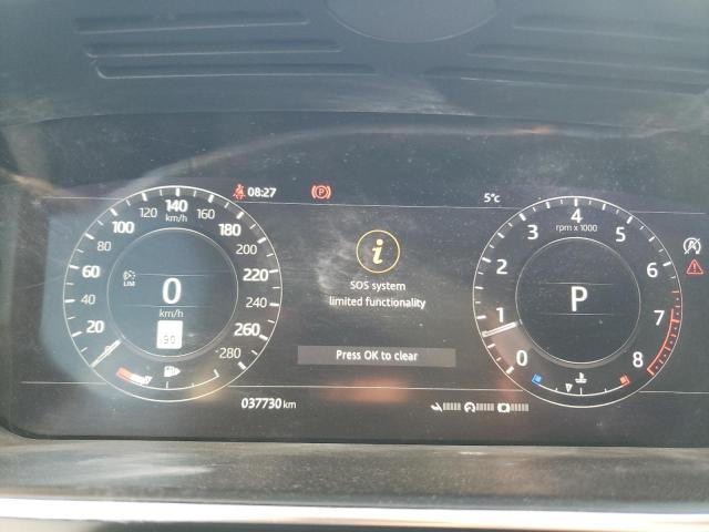 SALGV2SEXMA454303 - 2021 LAND ROVER RANGE ROVE AUTOBIOGRAPHY BLUE photo 9