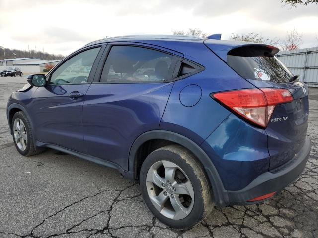 3CZRU6H79GM709527 - 2016 HONDA HR-V EXL BLUE photo 2