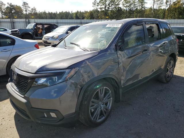 5FNYF7H5XMB010391 - 2021 HONDA PASSPORT EXL ნაცრისფერი ფოტო 1