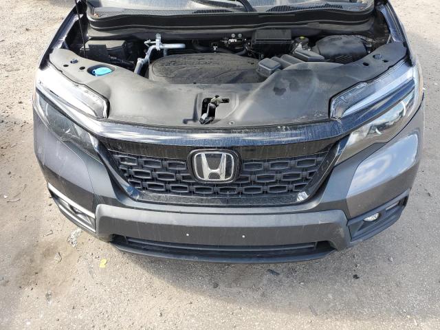 5FNYF7H5XMB010391 - 2021 HONDA PASSPORT EXL ნაცრისფერი ფოტო 12