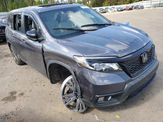 5FNYF7H5XMB010391 - 2021 HONDA PASSPORT EXL ნაცრისფერი ფოტო 4