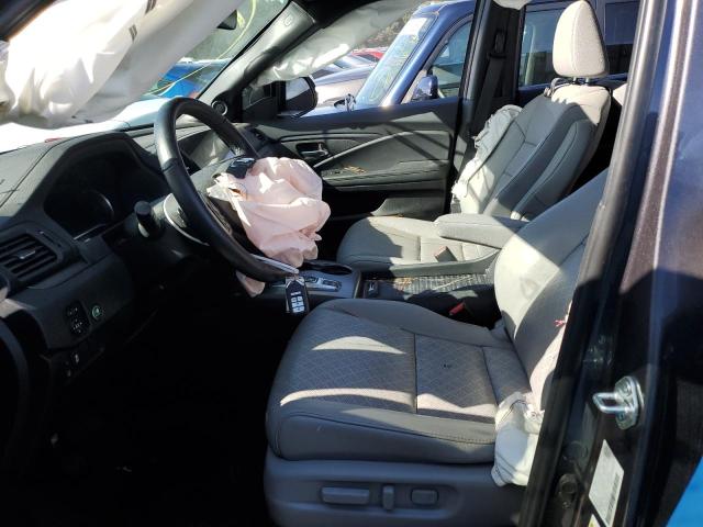 5FNYF7H5XMB010391 - 2021 HONDA PASSPORT EXL ნაცრისფერი ფოტო 7