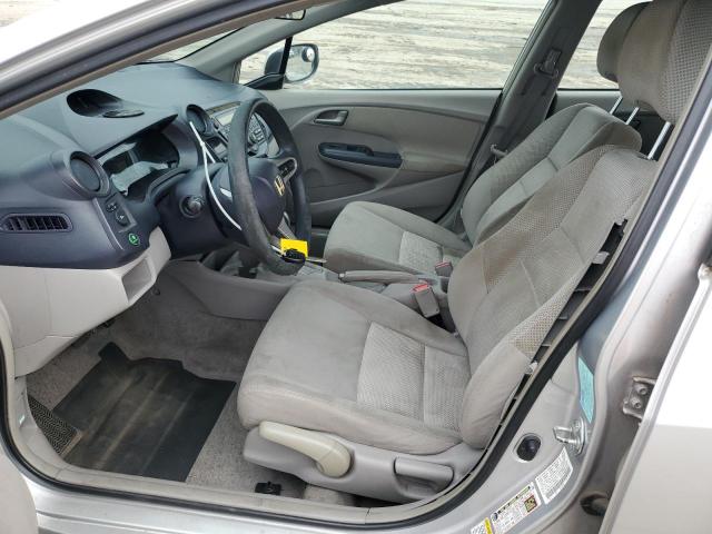 JHMZE2H5XAS000547 - 2010 HONDA INSIGHT LX SILVER photo 7