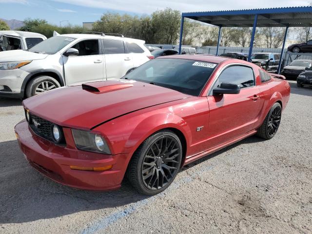 1ZVHT82HX85115339 - 2008 FORD MUSTANG GT RED photo 1