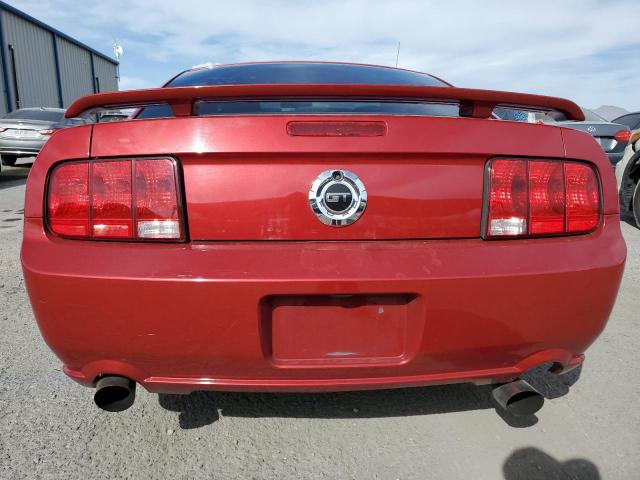 1ZVHT82HX85115339 - 2008 FORD MUSTANG GT RED photo 6