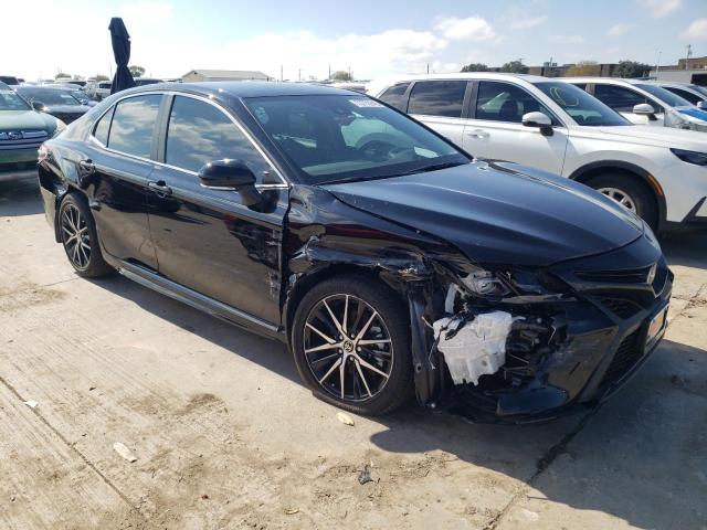 4T1G11AK9RU191520 - 2024 TOYOTA CAMRY SE NIGHT SHADE BLACK photo 4