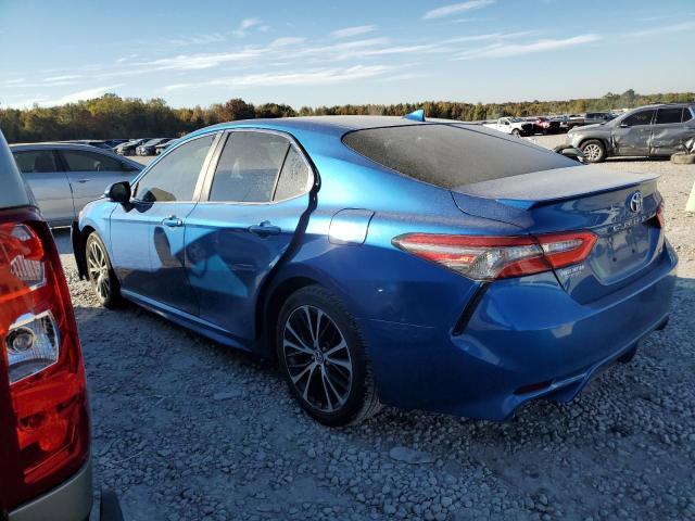 4T1B11HK9JU047292 - 2018 TOYOTA CAMRY L BLUE photo 2