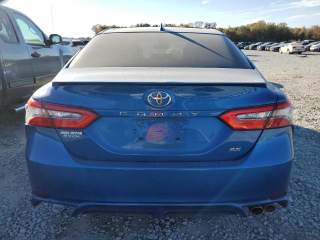 4T1B11HK9JU047292 - 2018 TOYOTA CAMRY L BLUE photo 6