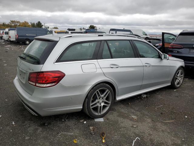 WDDHH8JB4EA862347 - 2014 MERCEDES-BENZ E 350 4MATIC WAGON SILVER photo 3