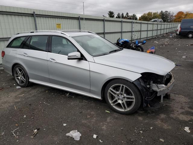 WDDHH8JB4EA862347 - 2014 MERCEDES-BENZ E 350 4MATIC WAGON SILVER photo 4