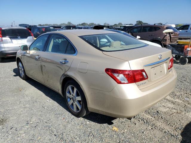 JTHBJ46G872068853 - 2007 LEXUS ES 350 TAN photo 2