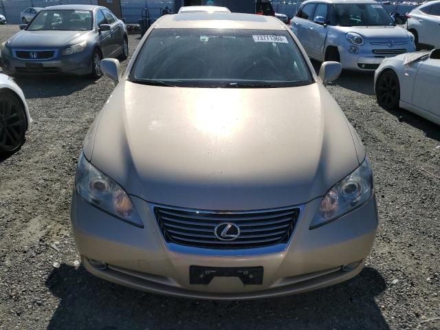 JTHBJ46G872068853 - 2007 LEXUS ES 350 TAN photo 5