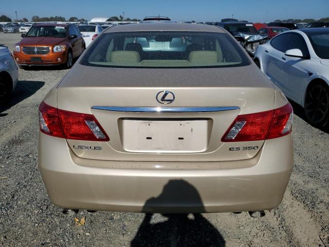 JTHBJ46G872068853 - 2007 LEXUS ES 350 TAN photo 6