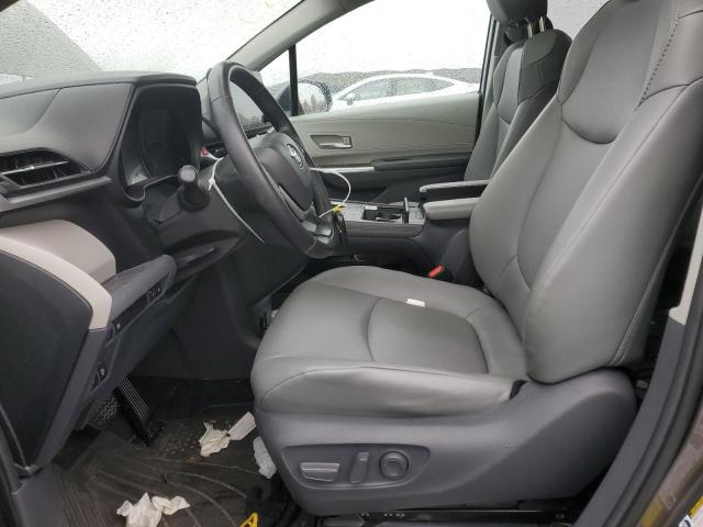 5TDYRKEC0MS043652 - 2021 TOYOTA SIENNA XLE GRAY photo 7