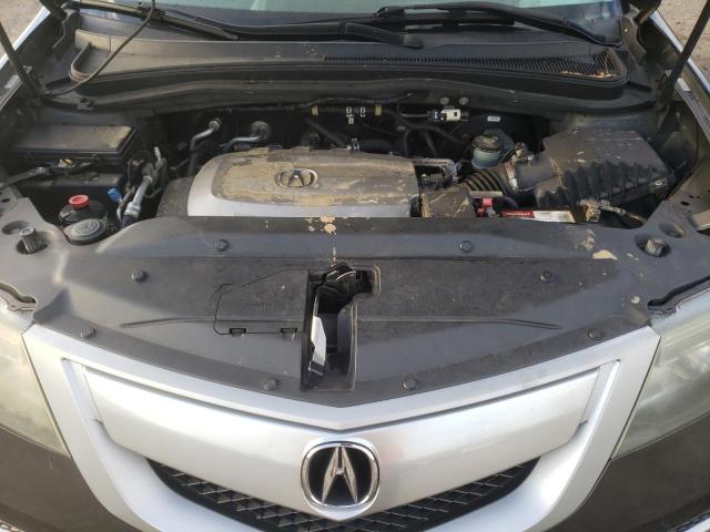 2HNYD2H20CH514501 - 2012 ACURA MDX CHARCOAL photo 11