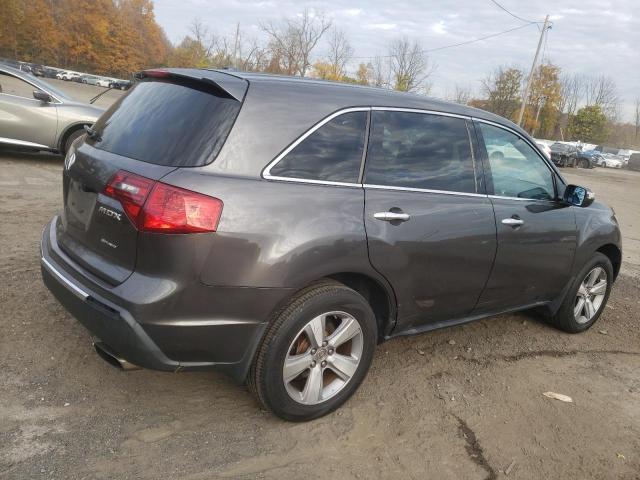 2HNYD2H20CH514501 - 2012 ACURA MDX CHARCOAL photo 3