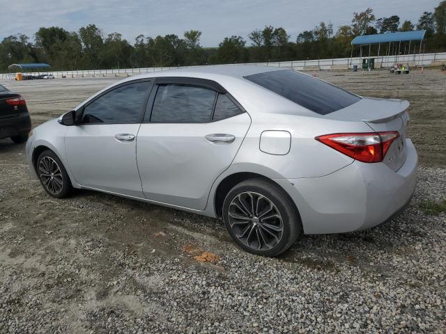 2T1BURHE2EC182234 - 2014 TOYOTA COROLLA L SILVER photo 2