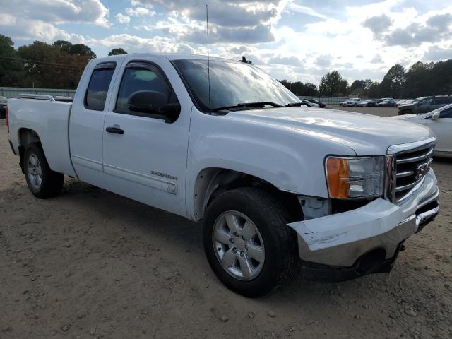 1GTR1VE03DZ405944 - 2013 GMC SIERRA C1500 SLE WHITE photo 4